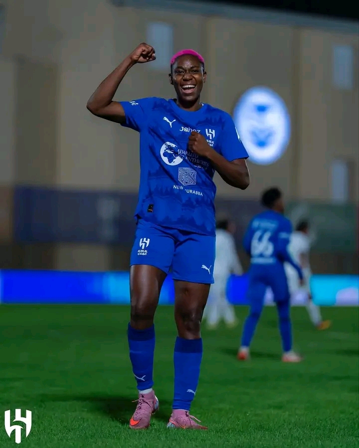 Asisat Oshoala scores as Al Nassr edge Al Hilal in Saudi Women's Cup final