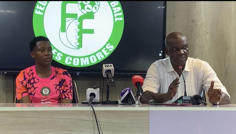 Austin Eguavoen praises Super Falcons resilience after win over Comoros