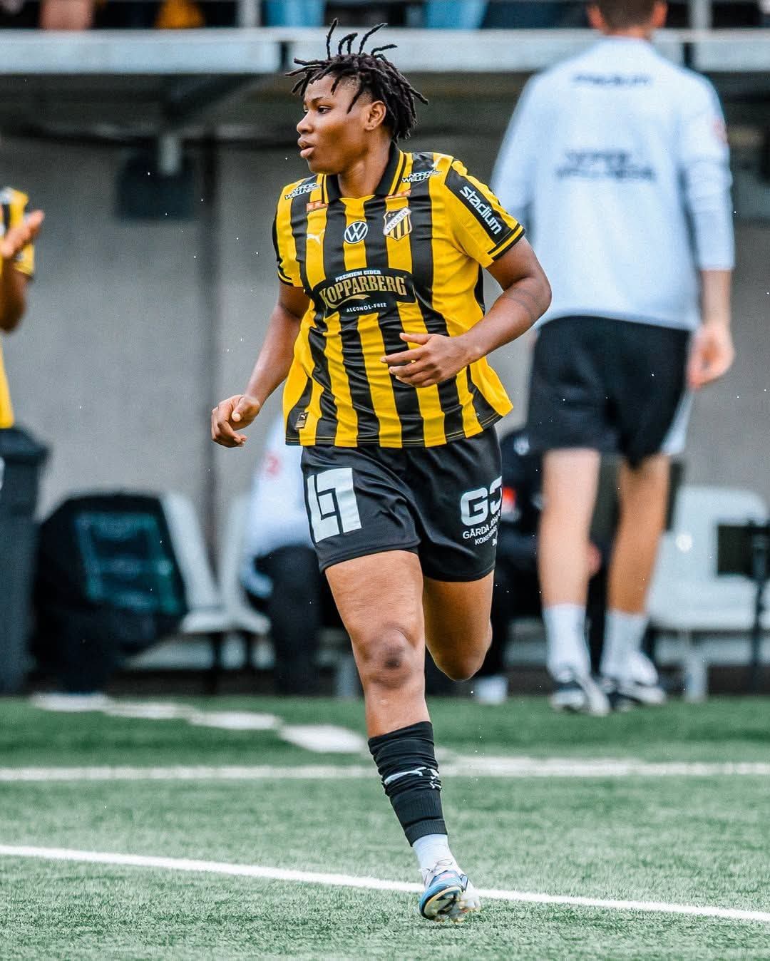 Joy Omewa scores late winner as Häcken move closer to Damallsvenskan title