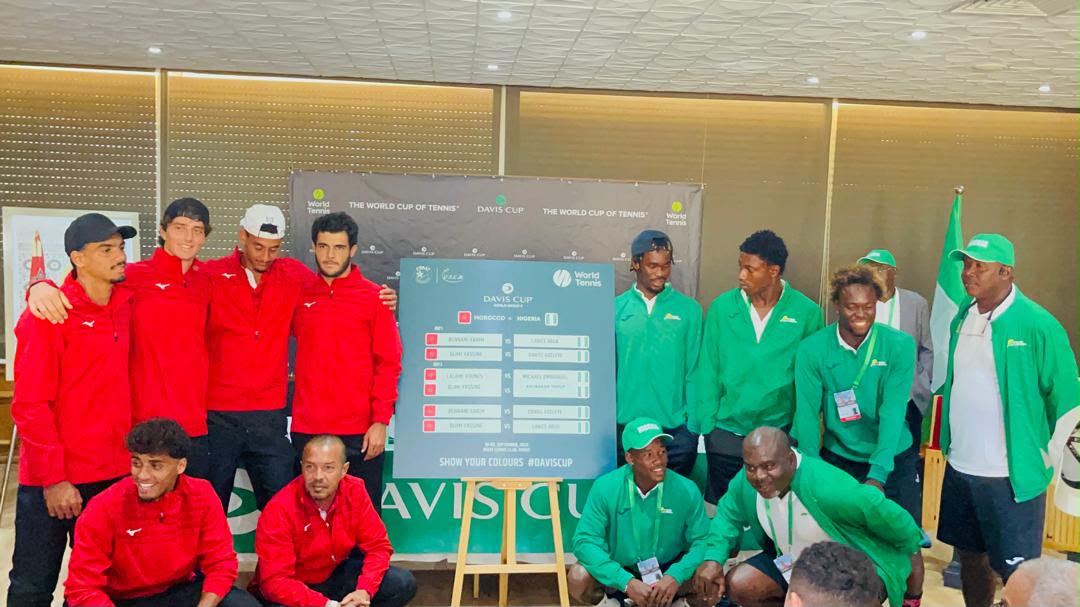 Abua, Adeleye lead Nigeria's charge as Morocco Davis Cup tie takes shape