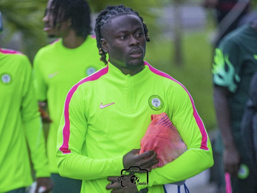 Isaac James breaks down in tears after maiden Super Eagles call-up